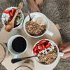 Domowa granola z cynamonem.