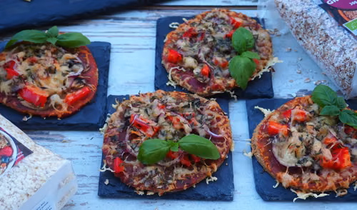 MINI PIZZERINKI FIT (BEZ DROŻDŻY)