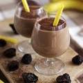 Zdrowe słodkości - koktajl śliwka w czekoladzie
