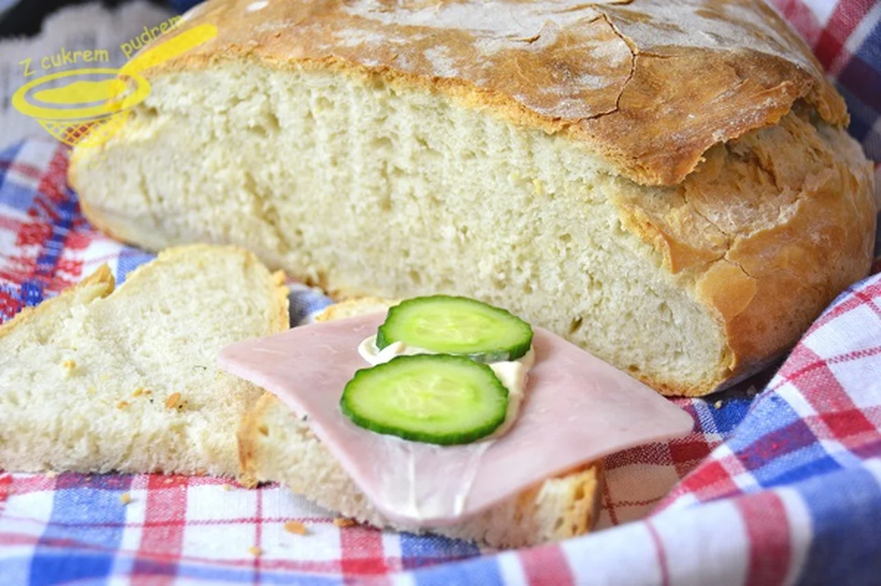 Chleb w garnku pieczony