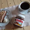 Tarta z nutellą i bitą śmietaną