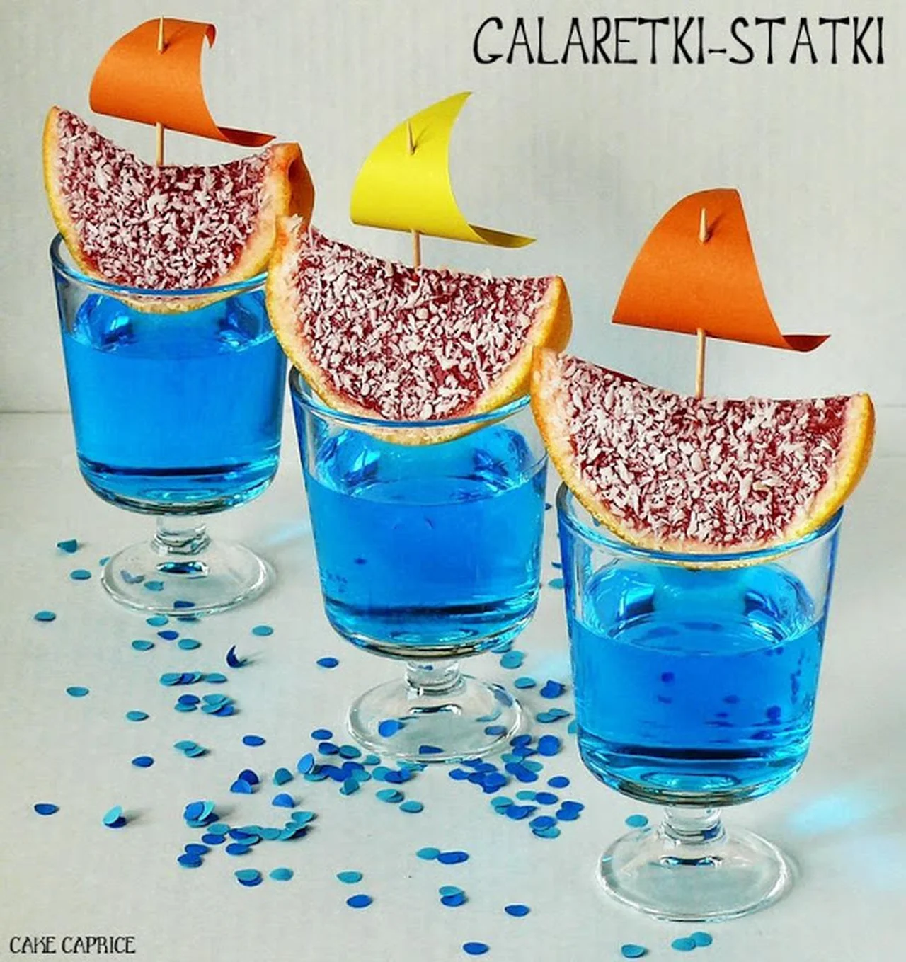Galaretki-statki CakeCaprice
