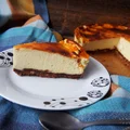 Sernik z musem z mango