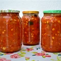 Sos słodko-kwaśny (z cukinią, papryka, ananasem i kukurydzą)
