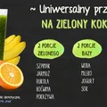 Uniwersalny przepis na zielony koktajl