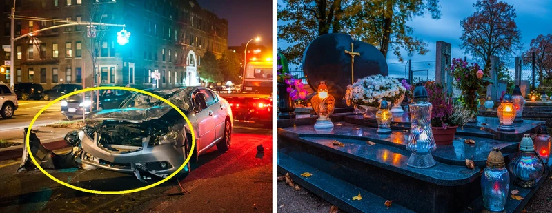 „Tragiczna Akcja Znicz” – 353 wypadki, 45 ze skutkiem śmiertelnym w ciągu jednego weekendu