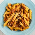 Wegetariańskie bolognese z kalafiora i grzybów