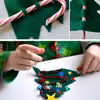 DIY choinka z filcu