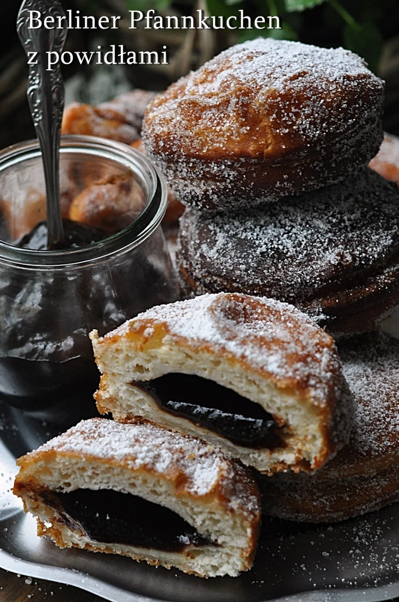 Berliner Pfannkuchen niemieckie pączki