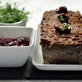 Pasztet drobiowy z wiśniami