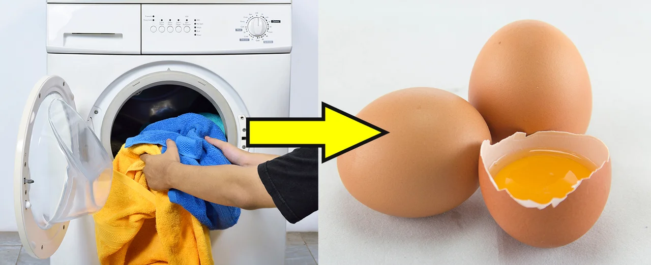 Wrzuć do prania skorupki z jajek – ten efekt Cię zaskoczy!