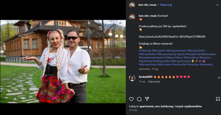 Zdjęcie Fani disco polo w żałobie. Ben Vito zmarł w wieku 44 lat! #1