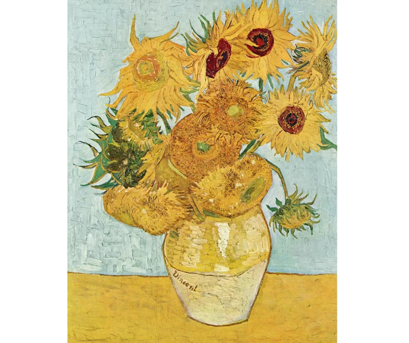 Słynny obraz van Gogha oblany zupą pomidorową!