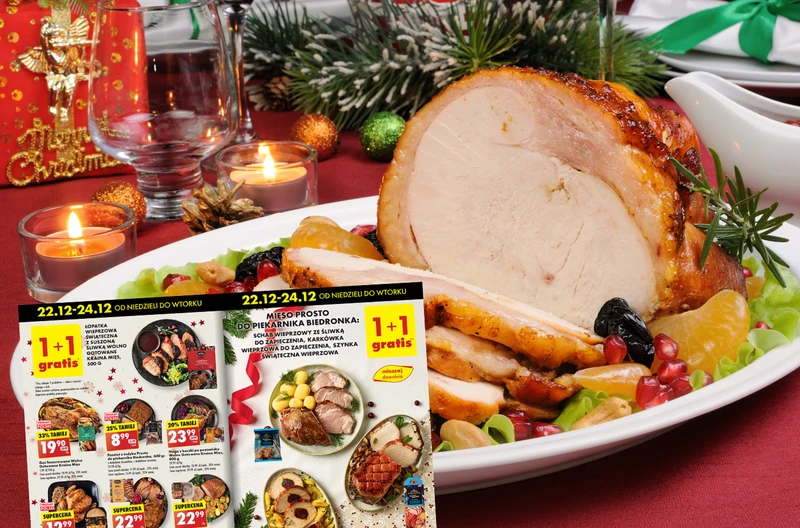 Biedronka SZOKUJE przed Świętami! Mięso 1+1 Gratis – Spiesz się, zanim zniknie!