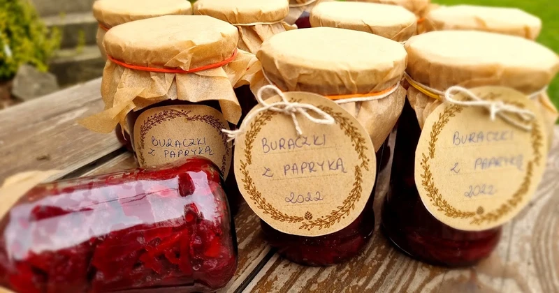 Buraczki z papryką na zimę