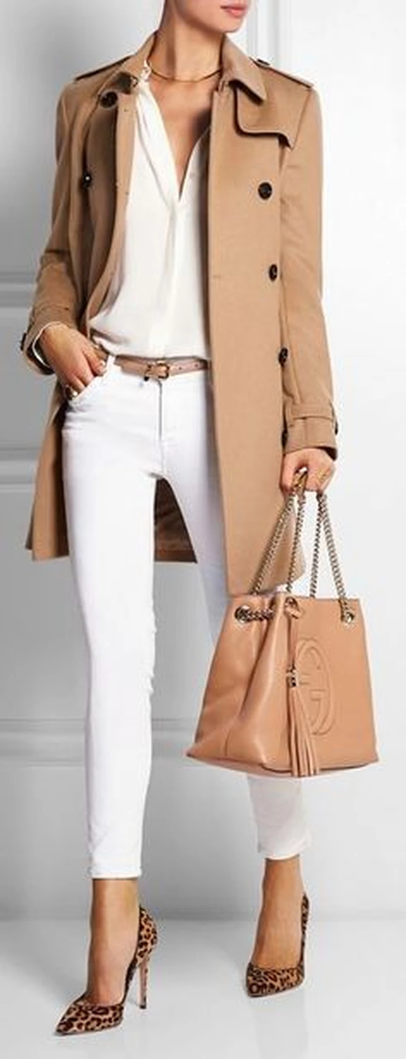 Elegancka stylizacja na wiosnę
