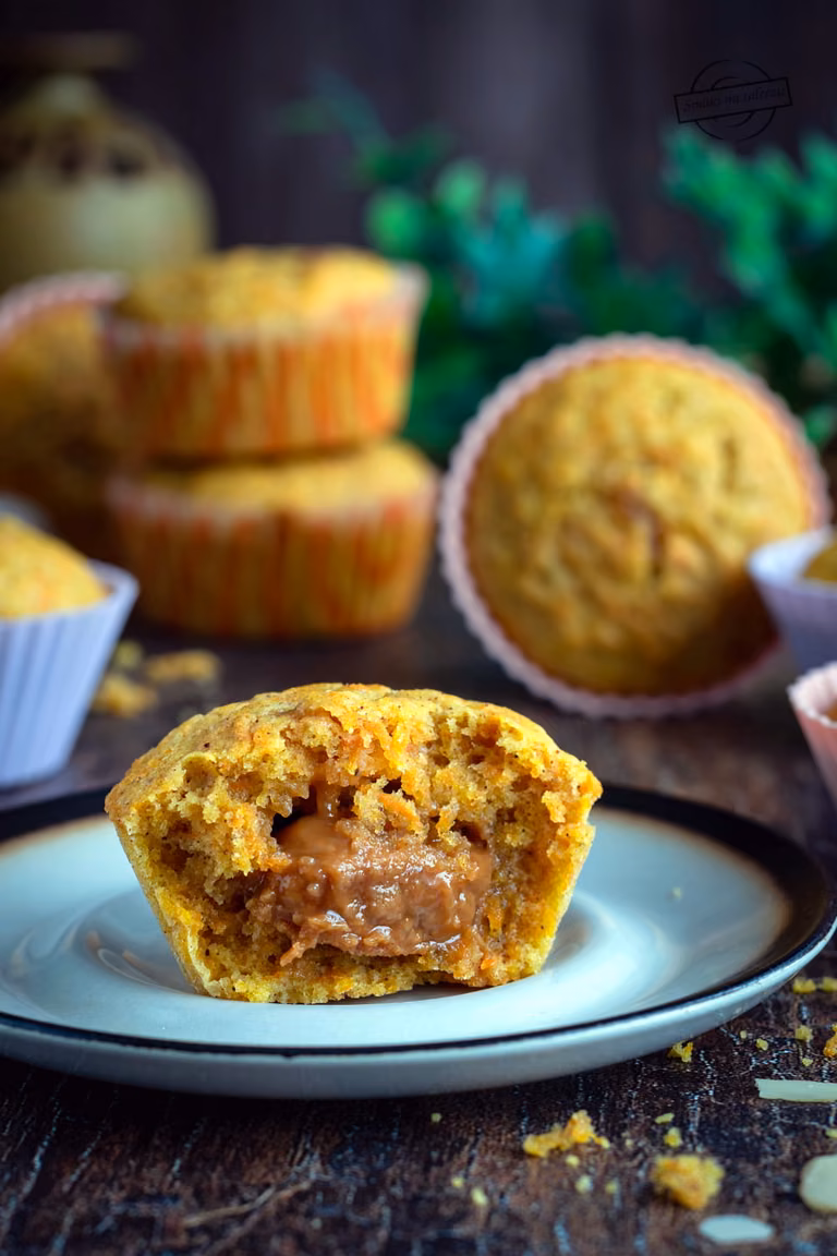 Muffinki marchewkowe z krówką