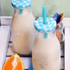 Koktajl bananowy z mleczkiem kokosowym