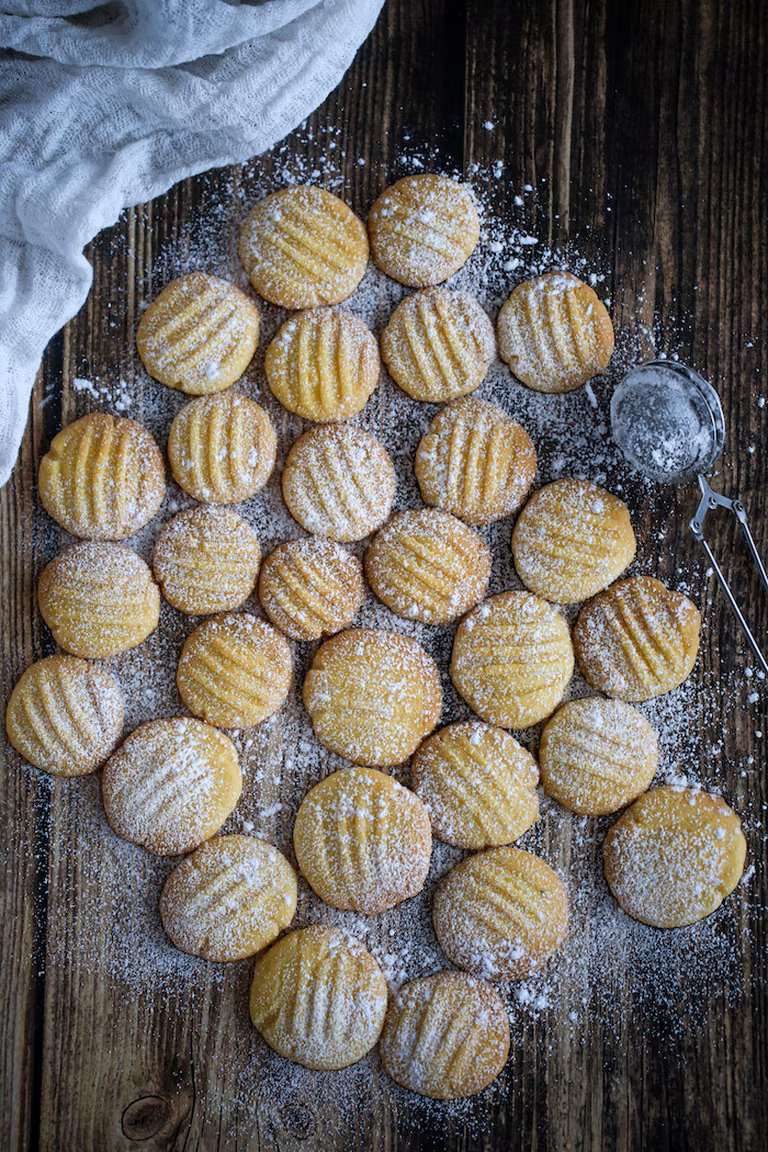 Proste ciasteczka budyniowe