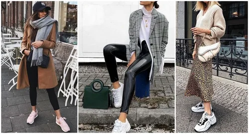 10 jesiennych stylizacji ze sneakersami