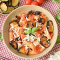 Makaron z bakłażanami w sosie pomidorowym - "Pasta alla norma"