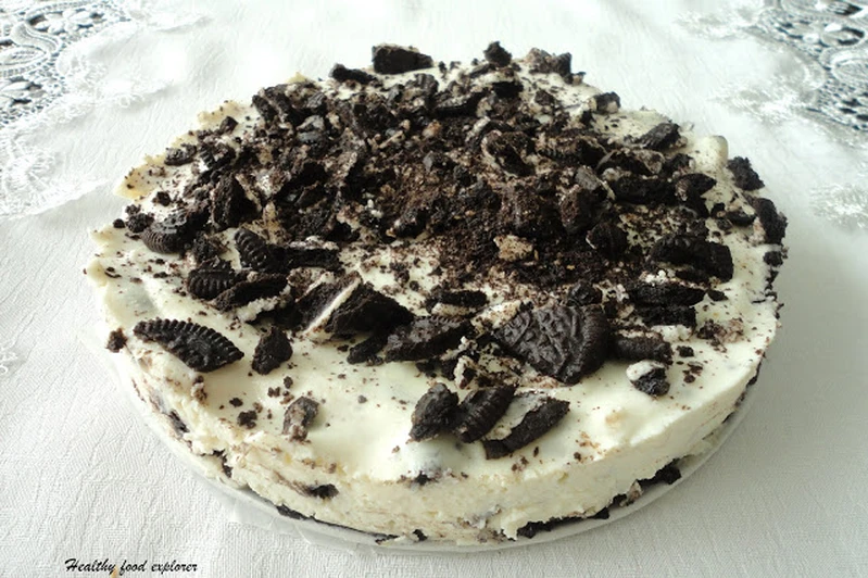 Fit serniczek Oreo na zimno
