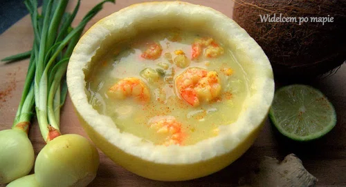 Tajska zupa w cytrusach