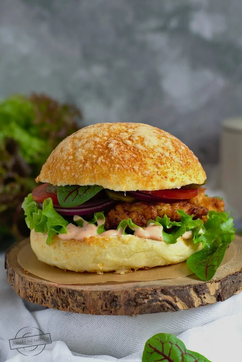 Burgery z kurczakiem