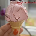 Lody koktajlowe-truskawkowe