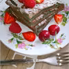 Jagodowy omlet śniadaniowy (z owocami lata)