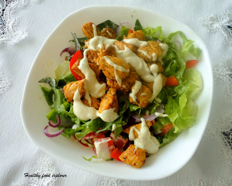 Sałatka "kebab"
