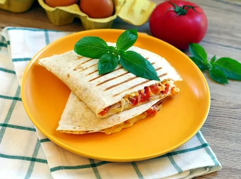 Quesadilla z jajecznicą