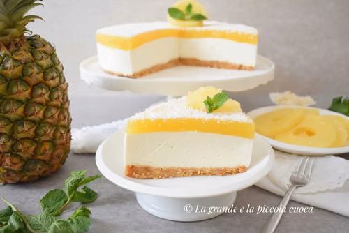 Kokosowo-ananasowy sernik na zimno – La grande piccola cuoca