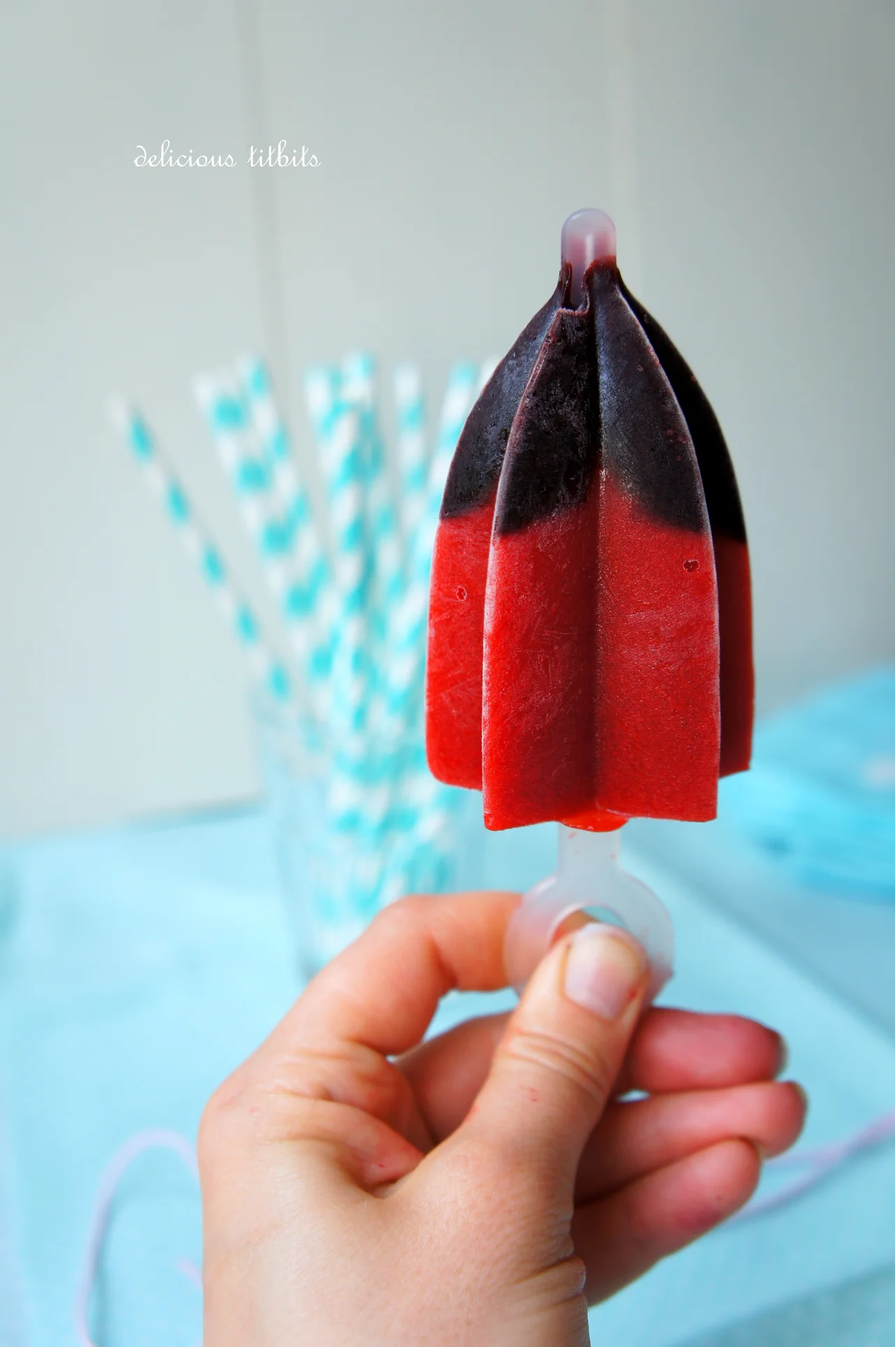 Lody truskawkowo-jagodowe