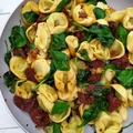 Tortellini ze szpinakiem i suszonymi pomidorami!