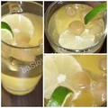 Letnie orzeźwienie z limonka, cytryna i miętą.