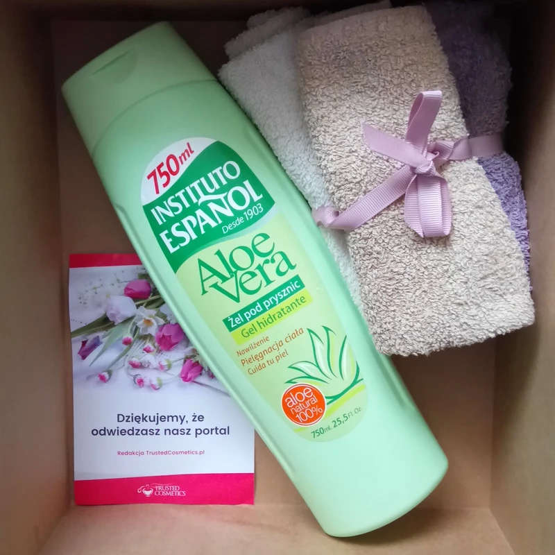Żel pod prysznic Aloe Vera marki Instituto Español – Testowanie z Trusted Cosmetics
