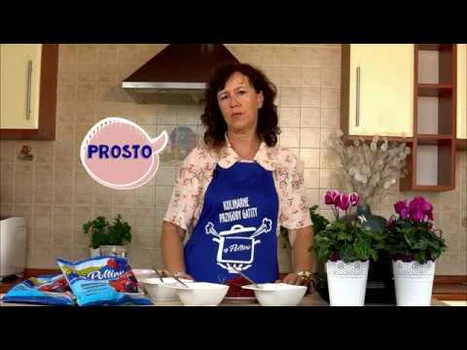 Domowy kisiel z owocami - przepis krok po kroku z filmem