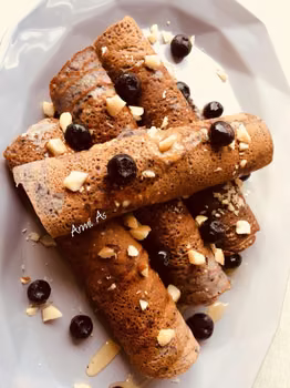 Dietetyczne naleśniki (borówkowe)