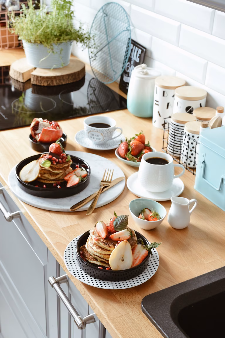 Bezglutenowe pancakes z kaszy jaglanej