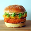 Burger drwala z kurczakiem