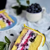 Tort migdałowo jagodowo