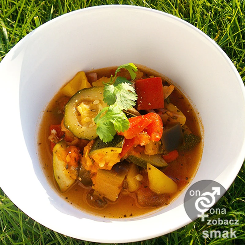 warzywnie i prowansalsko - ratatouille