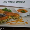 Placki z fasolką szparagową