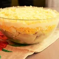 Sałatka śledziowa - warstwowa