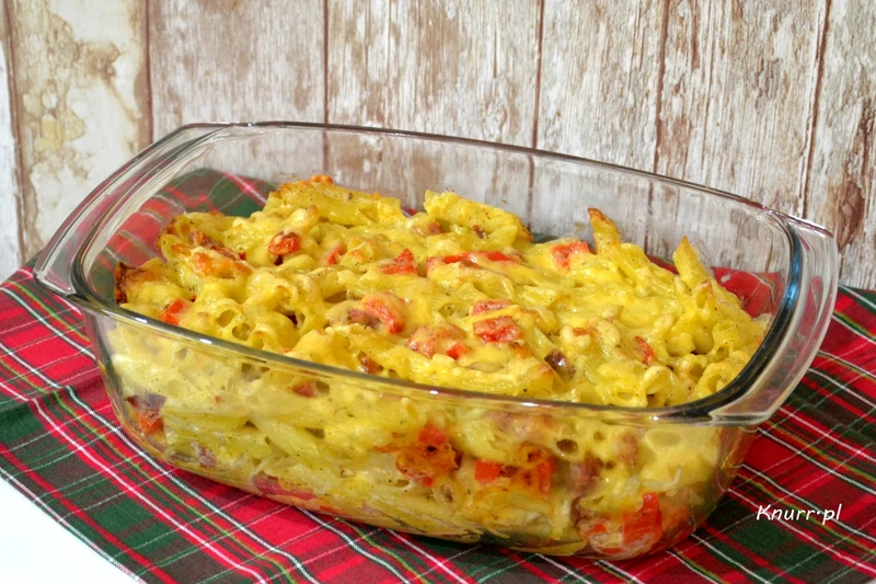 Zapiekanka serowo-makaronowa