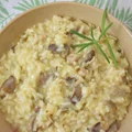 Risotto z boczniakami i rozmarynem