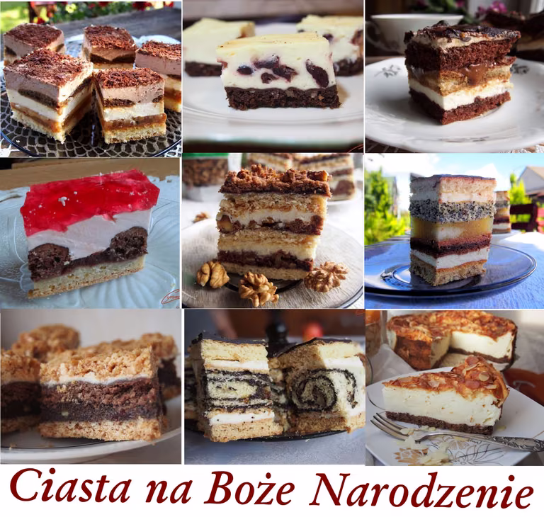 Ciasta na Boże Narodzenie