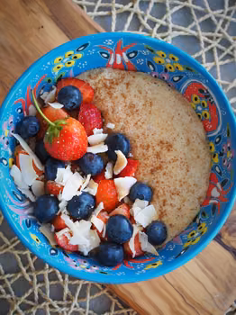 Keto „owsianka” (Paleo, LowCarb, Vegan)