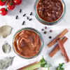 Korzenny ketchup i chutney z rabarbarem